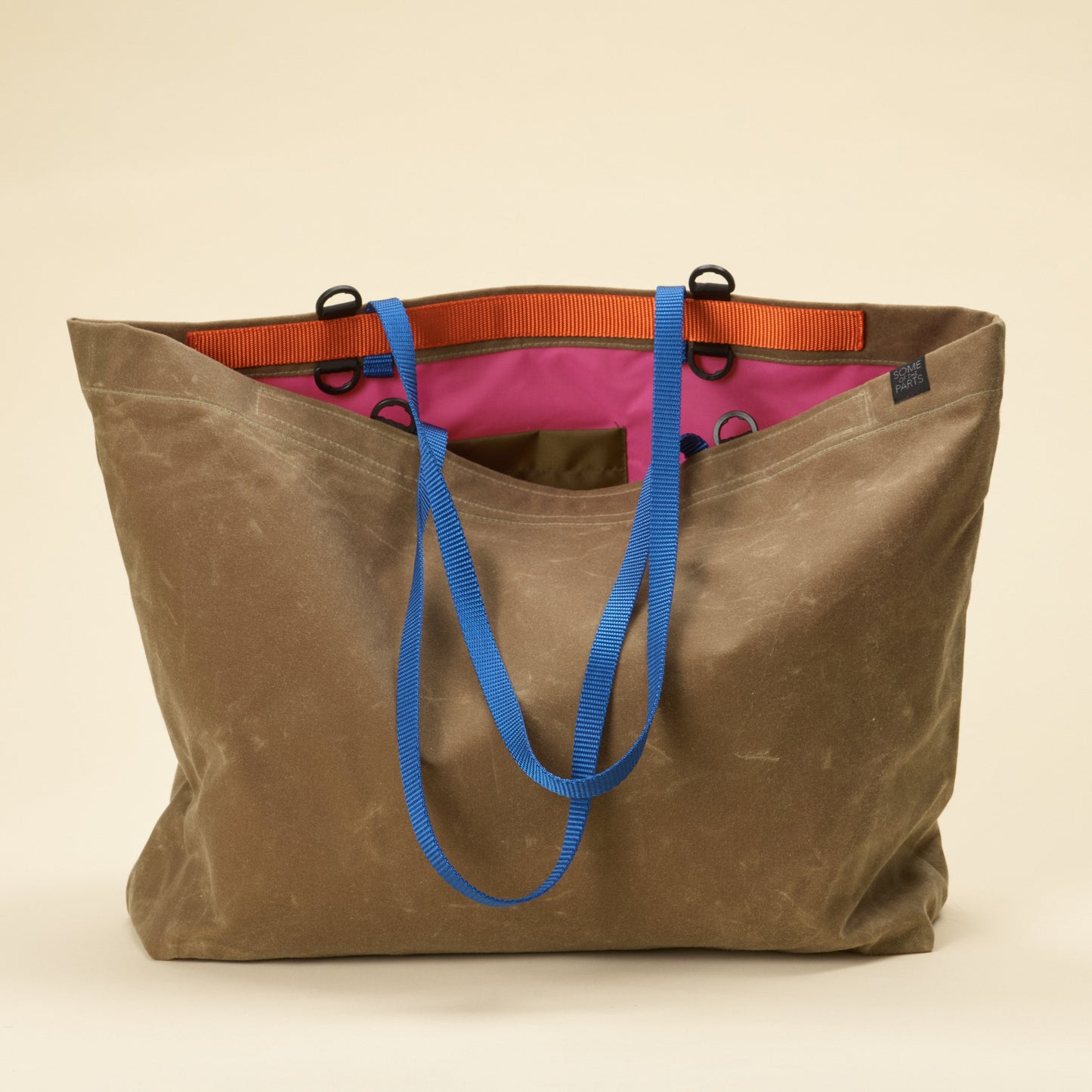 MARKET TOTE - slim straps