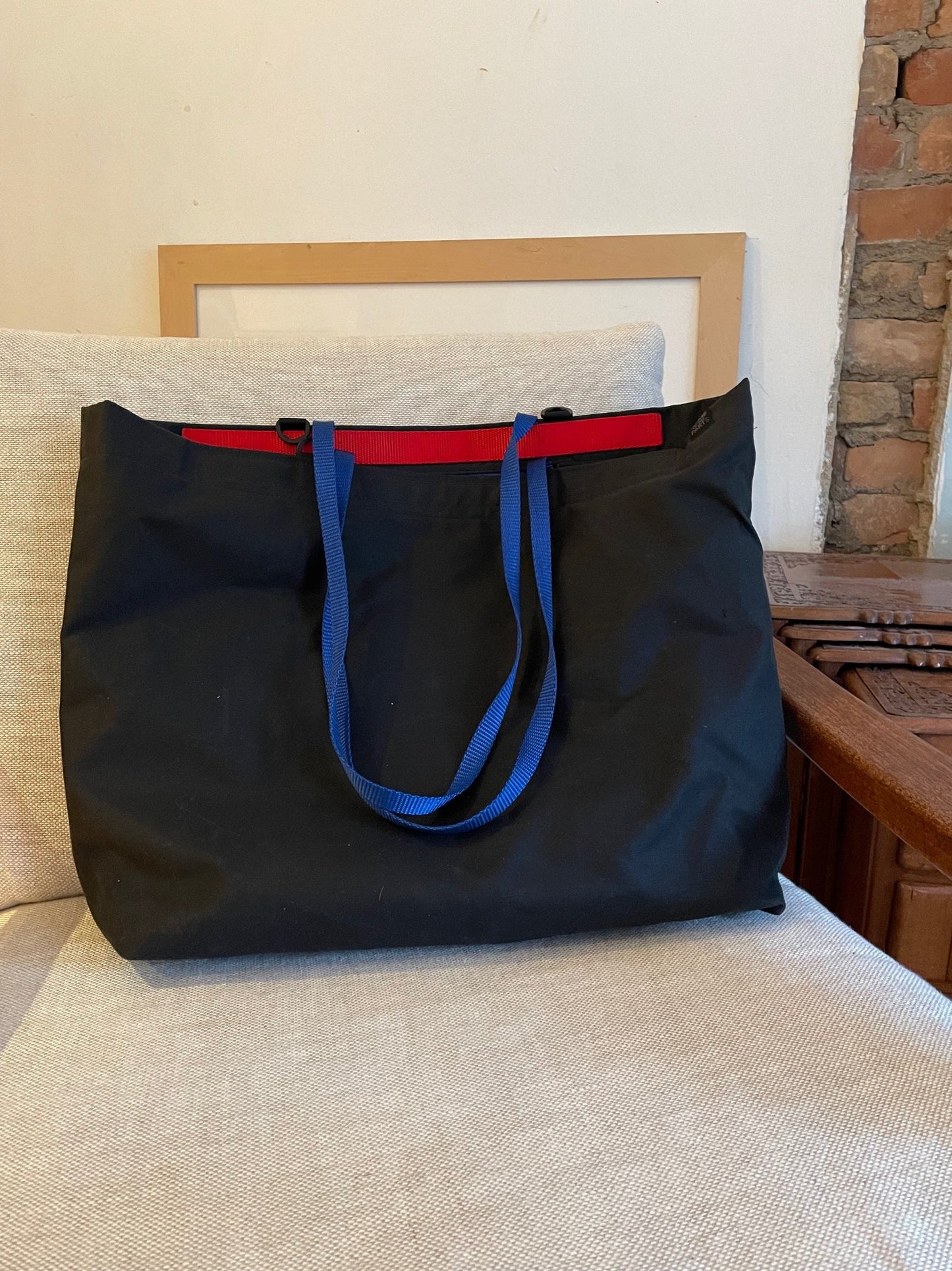 MARKET TOTE - slim straps