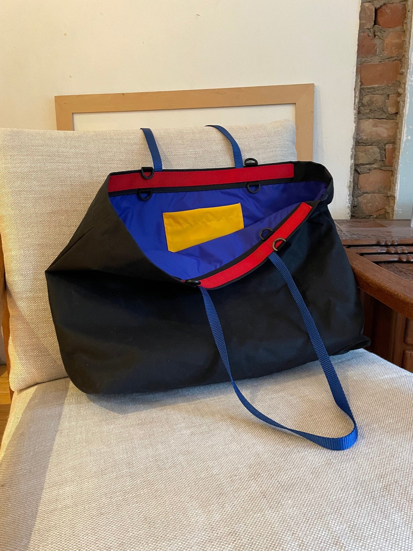 MARKET TOTE - slim straps