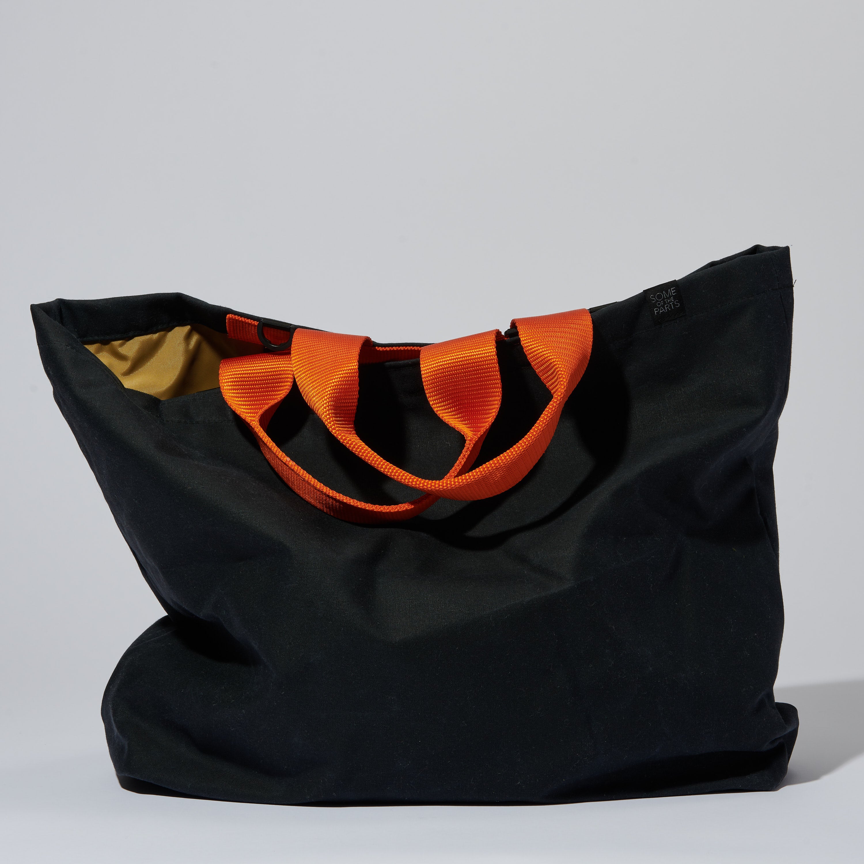 Black and 2025 orange bag