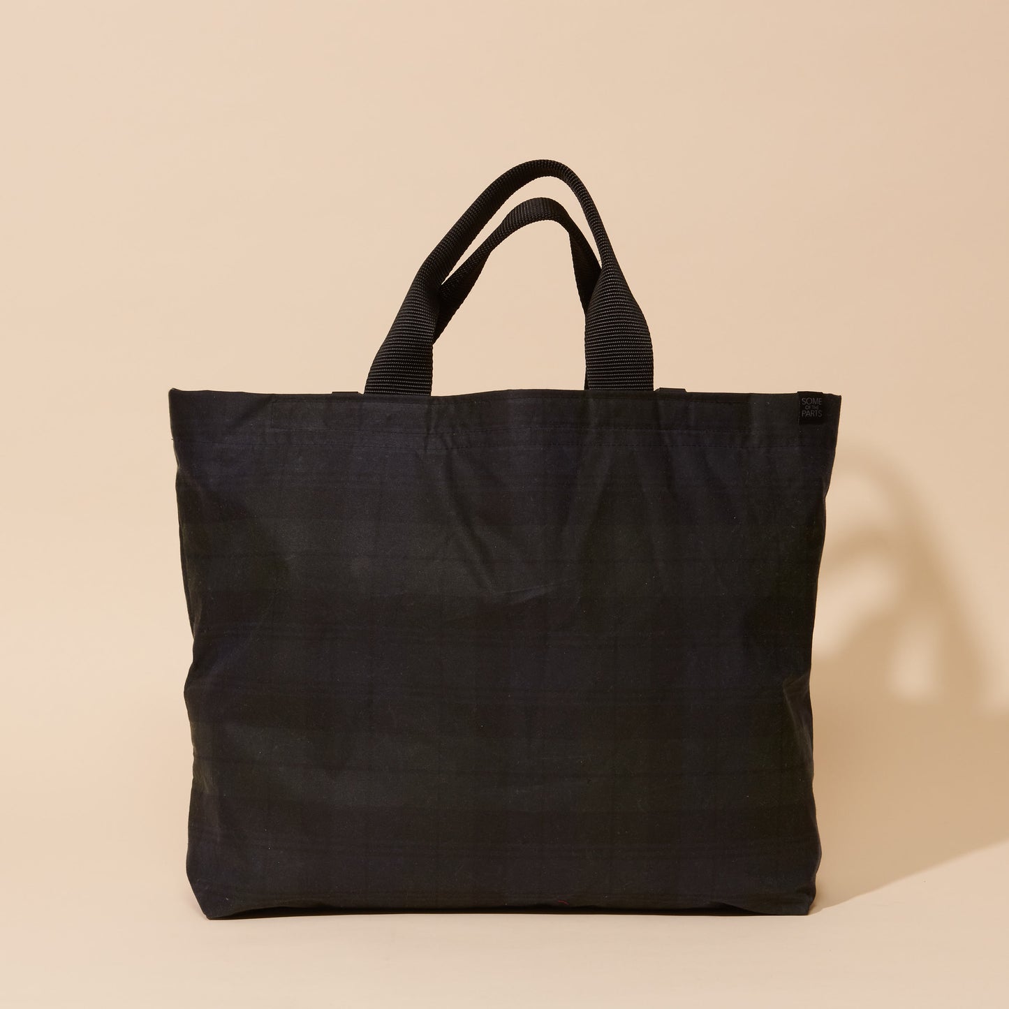 biggest MARKET TOTE - BLACK WATCH